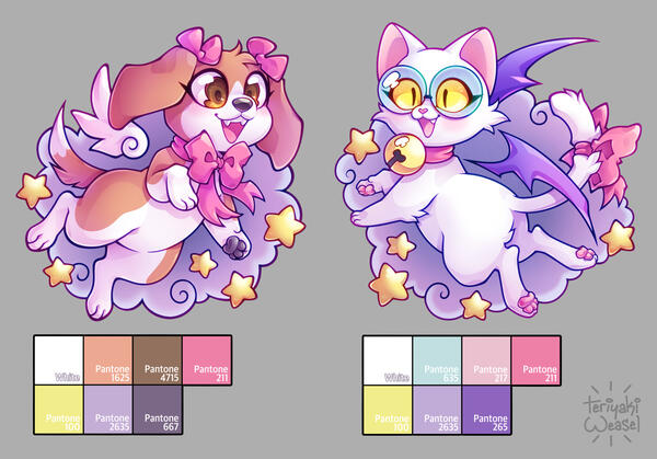 Anime Nebraskon mascots