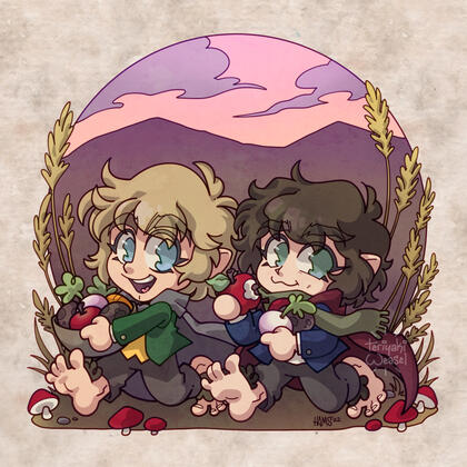 Merry and Pippin