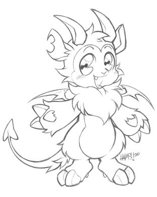 Fluffy Demon