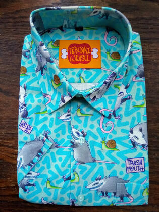 Opossum Aloha Shirt